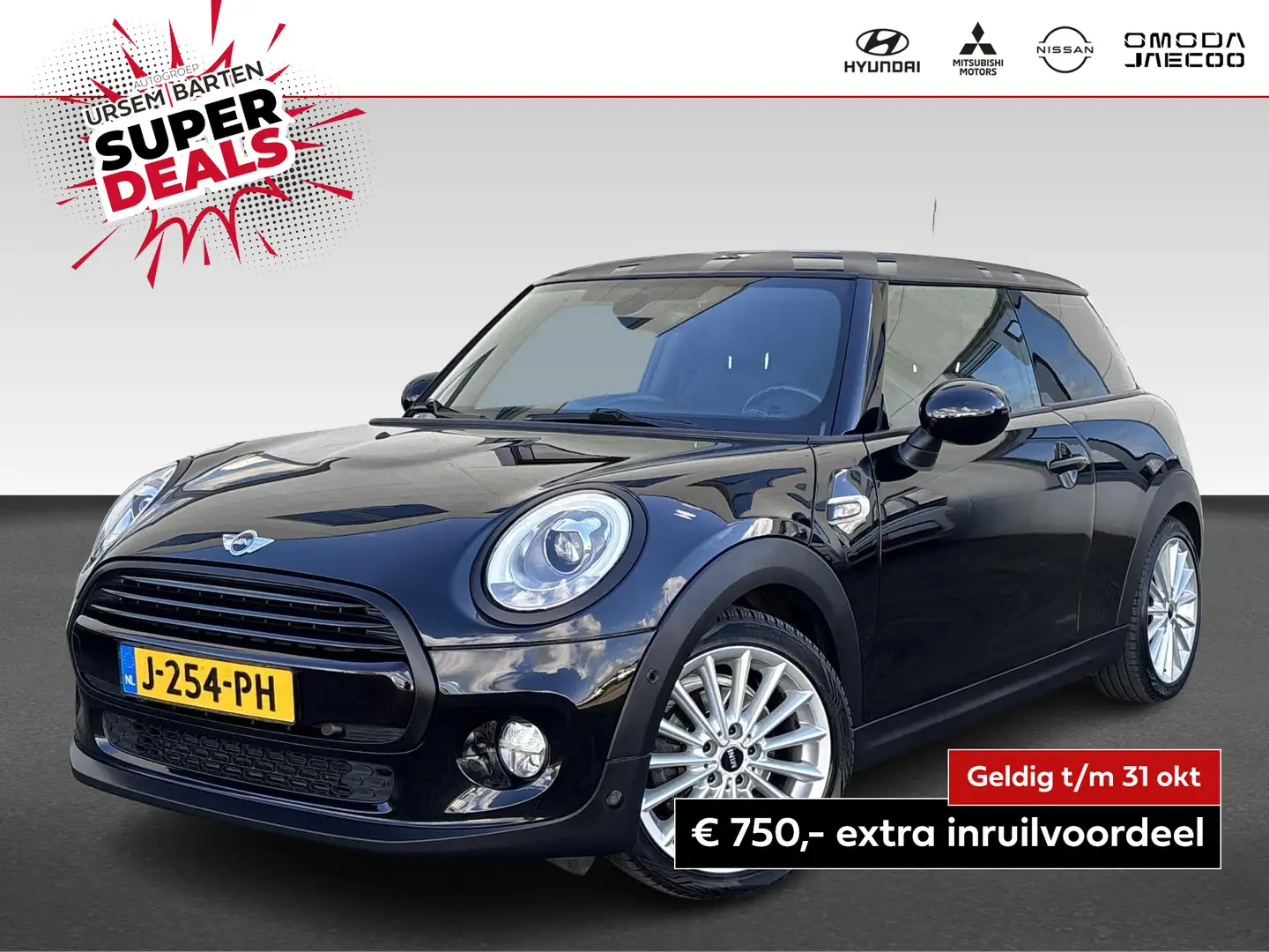 MINI Cooper Mini 1.5 Pepper Serious Business Zwart - 1