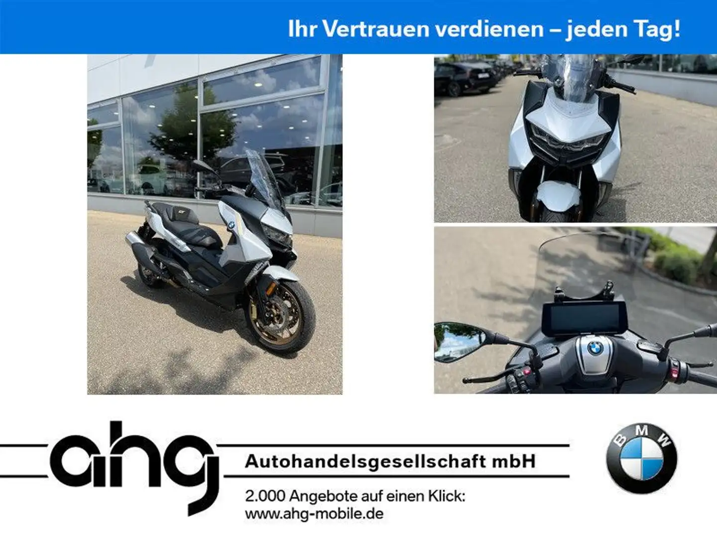 BMW C 400 GT mit Werksgarantie bis 2028 Komfort-Pake Fehér - 1