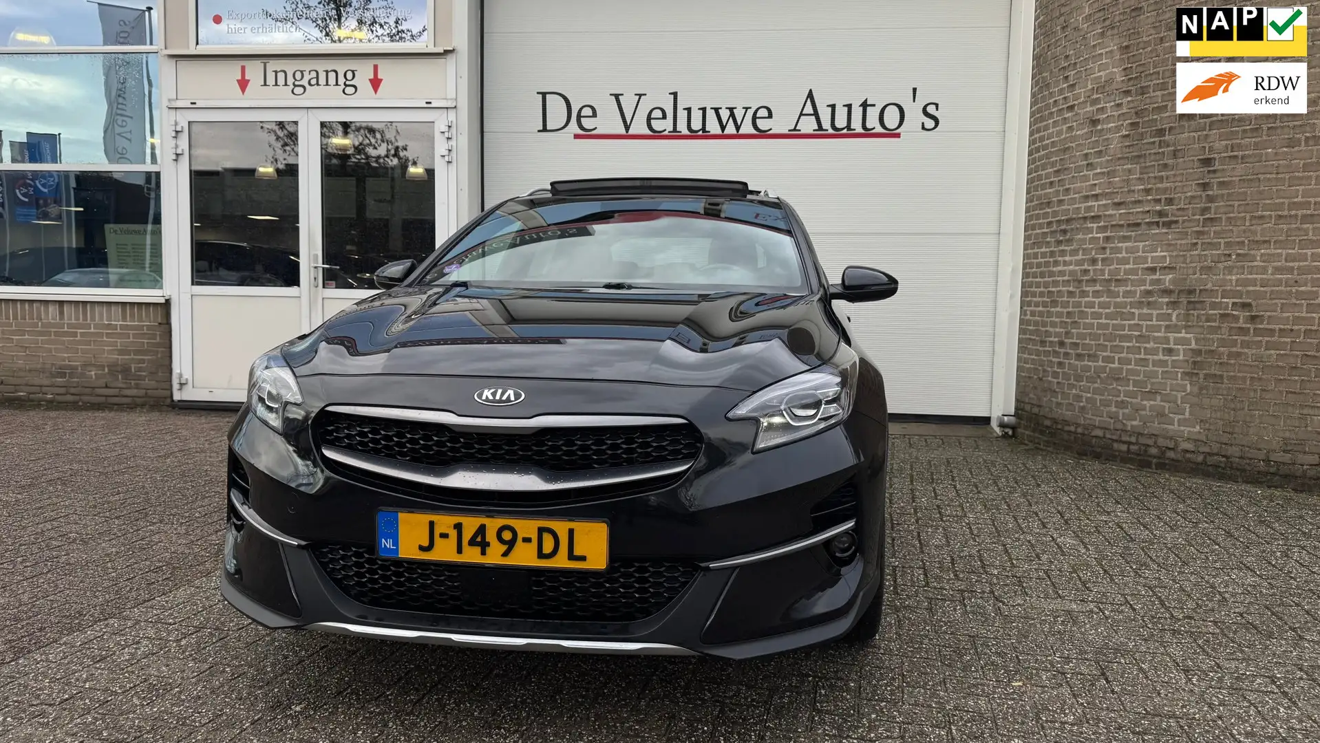 Kia XCeed 1.4 T-GDi DynamicPlusLine |1e eigenaar|Pano|Trkhk| Noir - 1