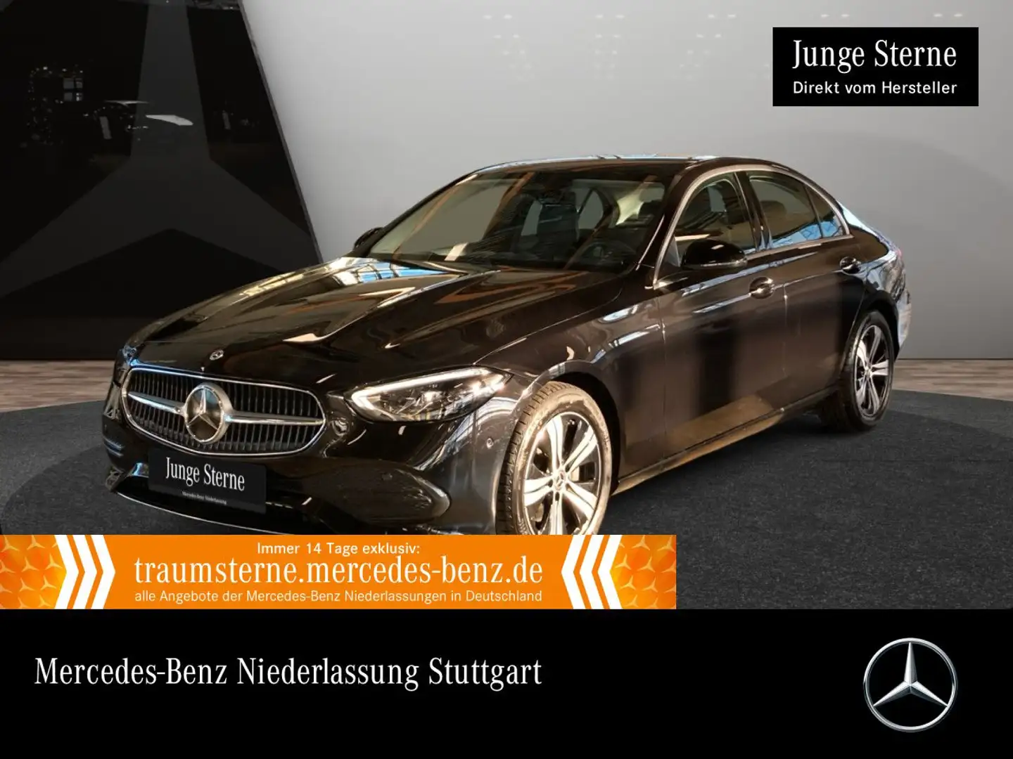 Mercedes-Benz C 180 AVANTG+LED+KAMERA+TOTW+KEYLESS+9G Schwarz - 1