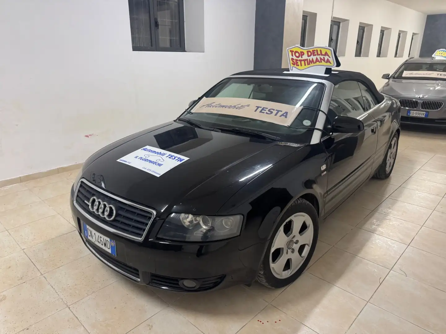 Audi A4 A4 Cabrio 2.5 V6 tdi 163cv Nero - 1