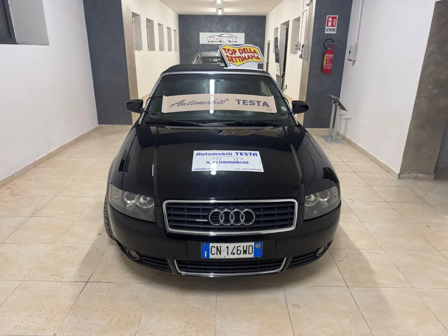 Audi A4 A4 Cabrio 2.5 V6 tdi 163cv Nero - 2
