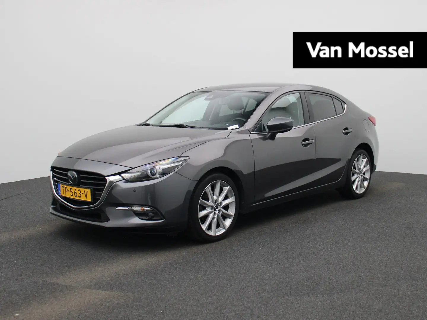 Mazda 3 2.0 SkyActiv-G 120 GT-M | Climate Control | Ledere Grijs - 1