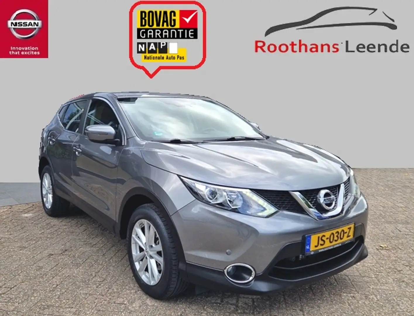 Nissan Qashqai 1.2 115PK DIG-Turbo X-Tronic A/T Acenta Navi Pack Grau - 1