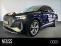 Audi Q4 e-tron 50 quattro S line RFK+SONOS+ACC+PRIVACY Blau - thumbnail 1