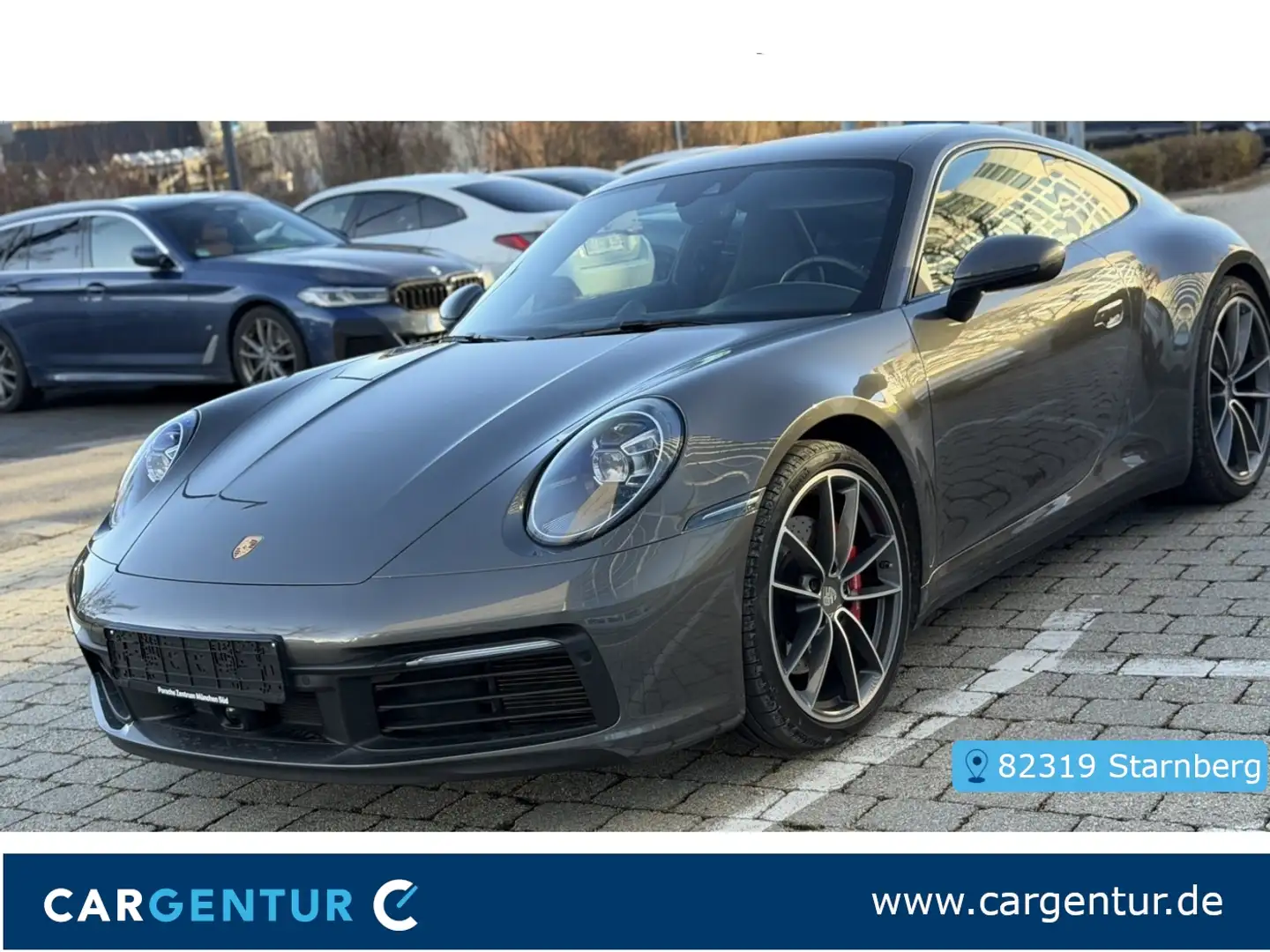 Porsche 911 Carrera S|Dt. Fzg.|Unfallfrei|Approved|PDLS+ Bose Grau - 1