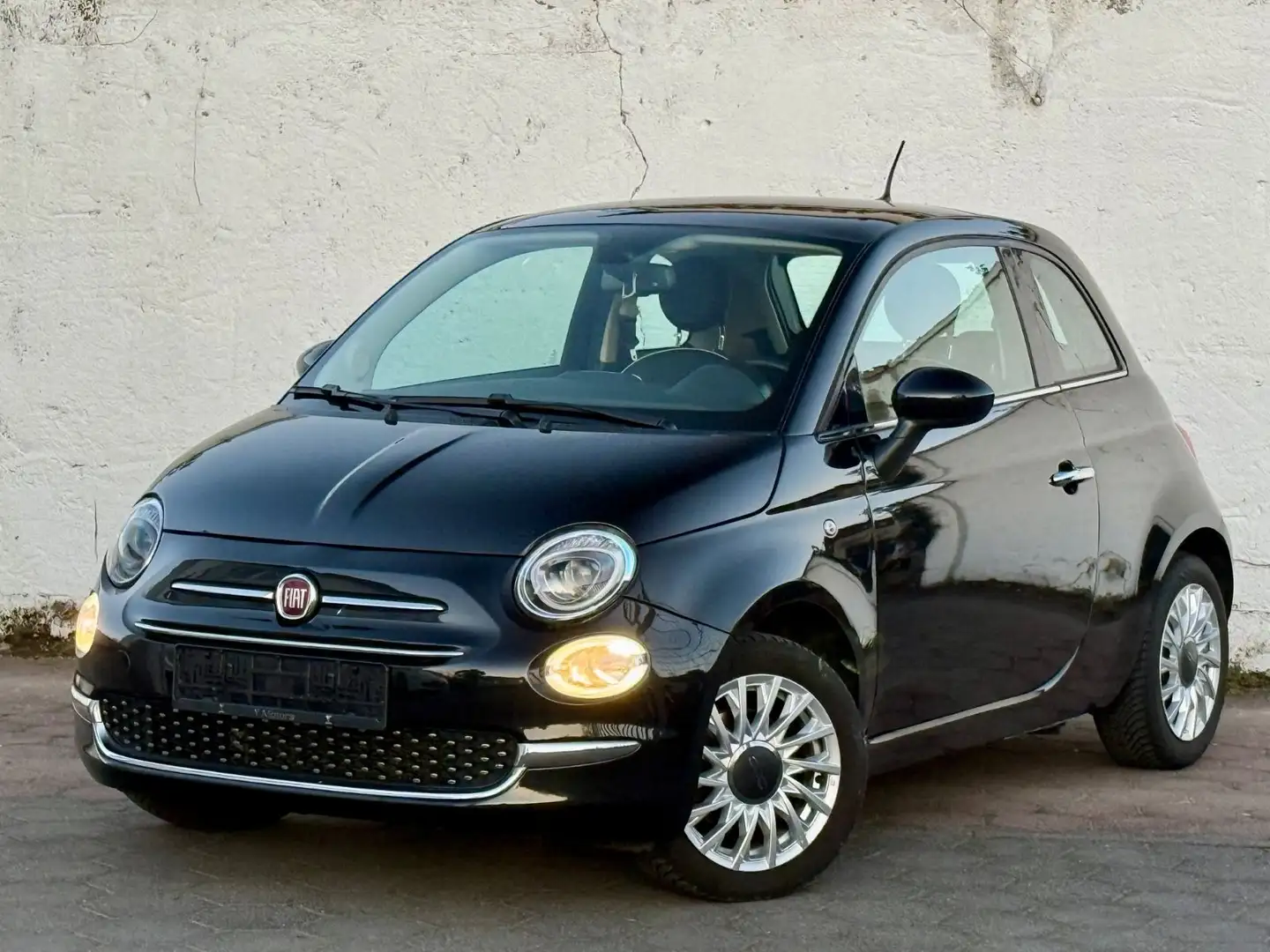 Fiat 500 /Automatik/Panorama/Klima/PDC/1.2/Navi/ Schwarz - 1