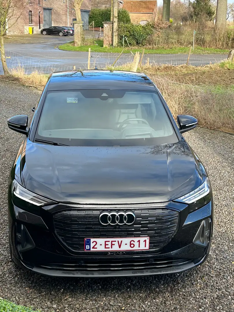 Audi Q4 e-tron Q4 e-tron 40 Sportback S-Line Zwart - 2