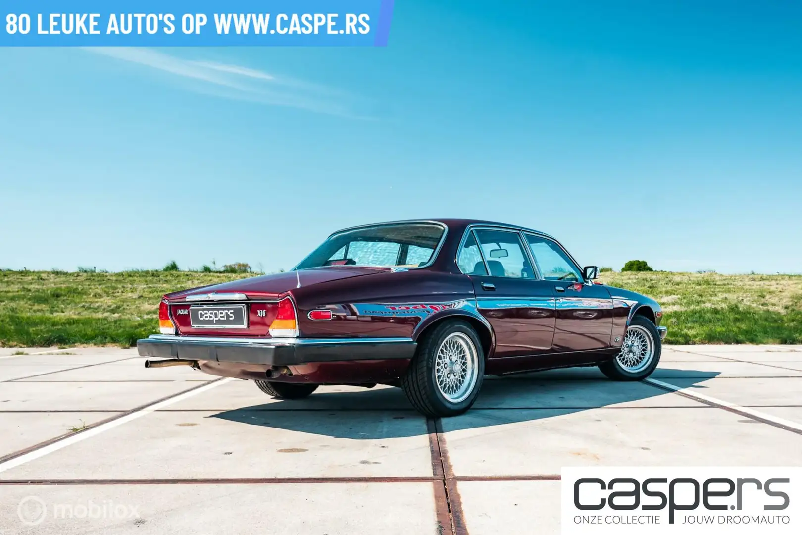 Jaguar XJ 4.2 | Automaat | Oldtimer 1987 | Metallic rood Piros - 2