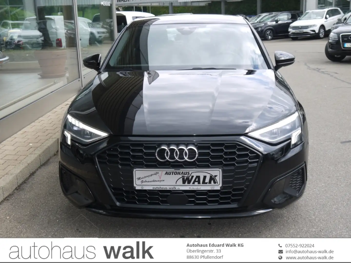 Audi A3 Sportback 35 TFSI S tronic NAVI/Sthz/Pano/RFK/LED Zwart - 1