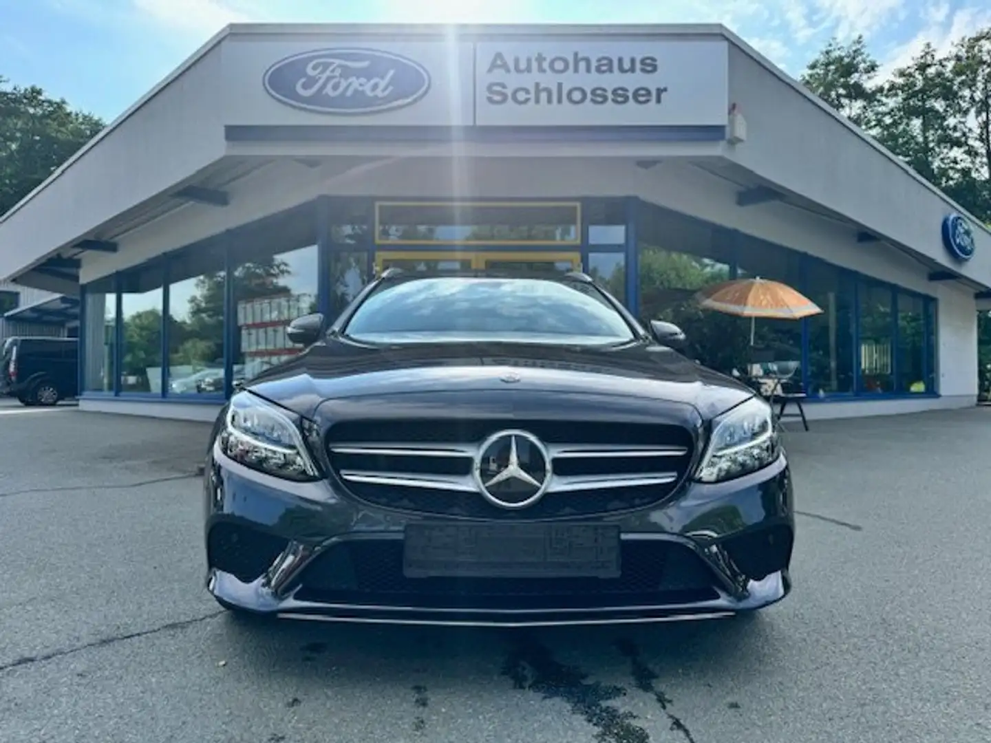 Mercedes-Benz C 220 d T 9G-TRONIC Avantgarde, PDC, NAVI, KLIMA, ACC Gris - 2
