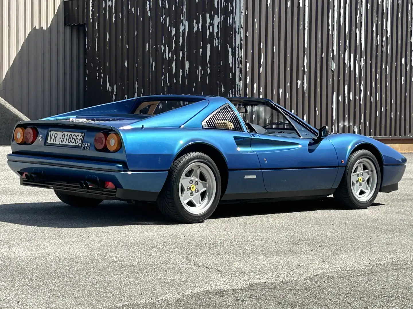 Ferrari 328 GTS 3.2 BLU CHIARO MET / ASI ORO Blau - 1