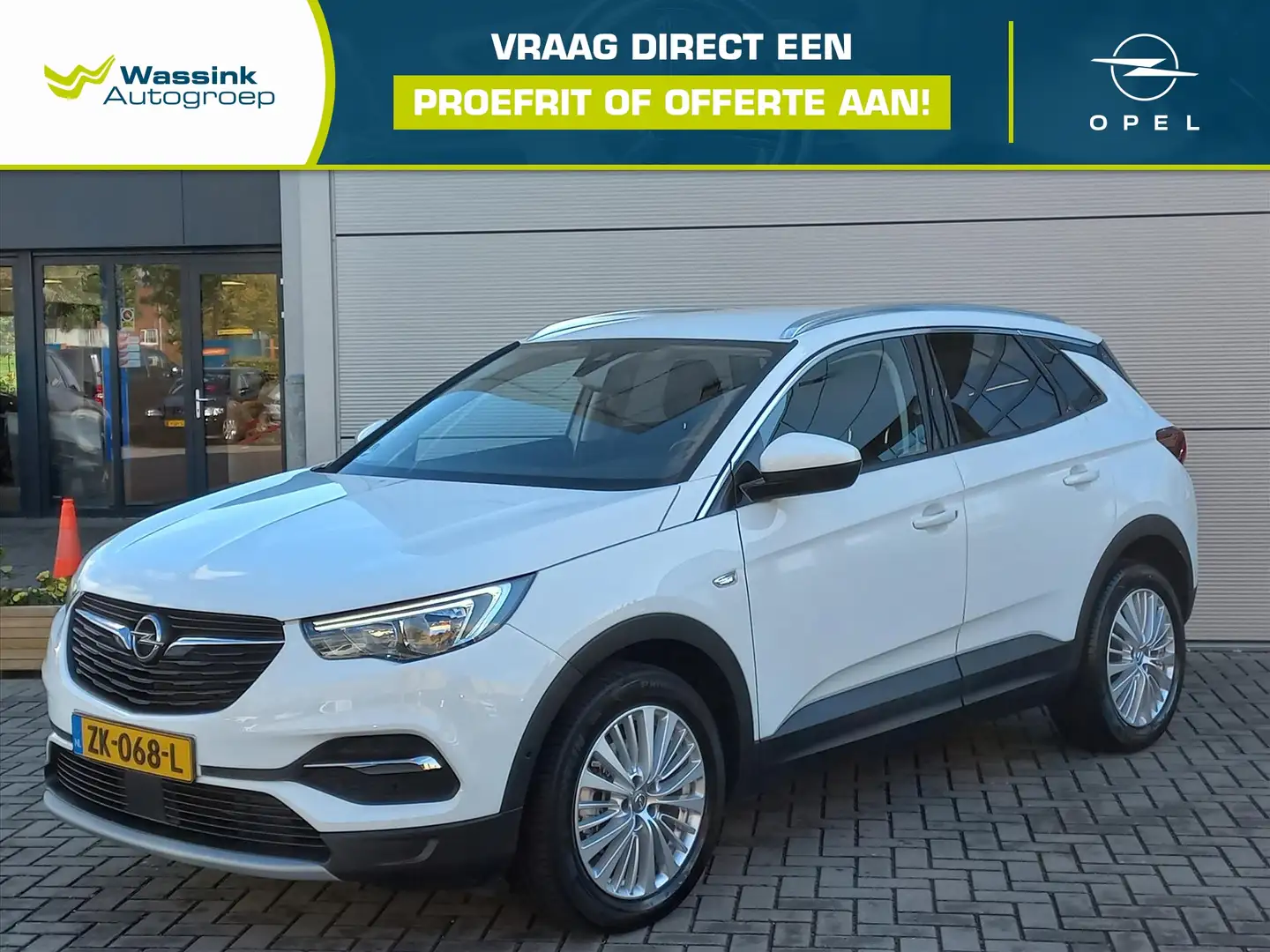 Opel Grandland X 1.2T 130pk Business Executive Automaat | Climate c Wit - 1