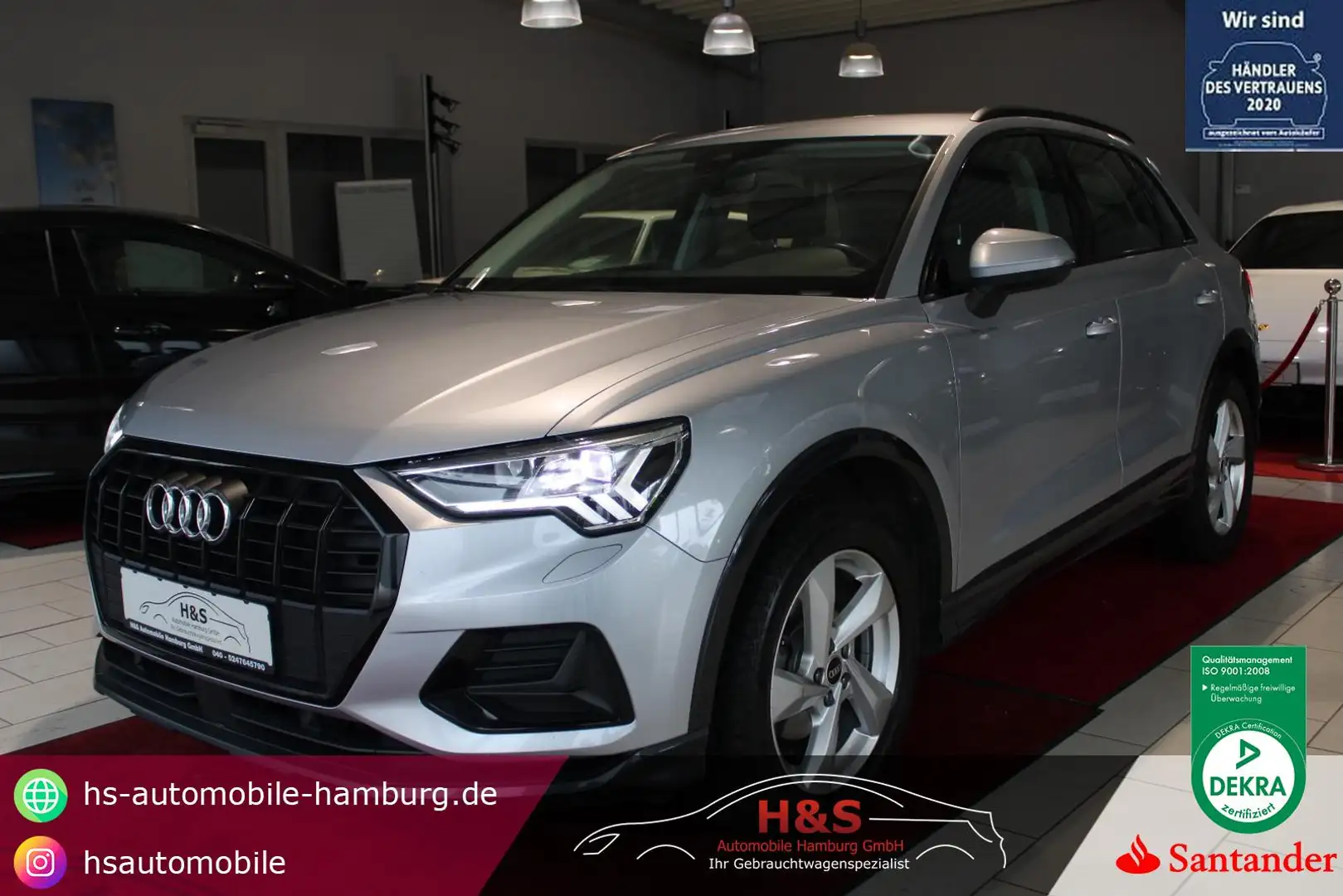 Audi Q3 35 TFSI advanced S-Tronic *LED Argent - 1