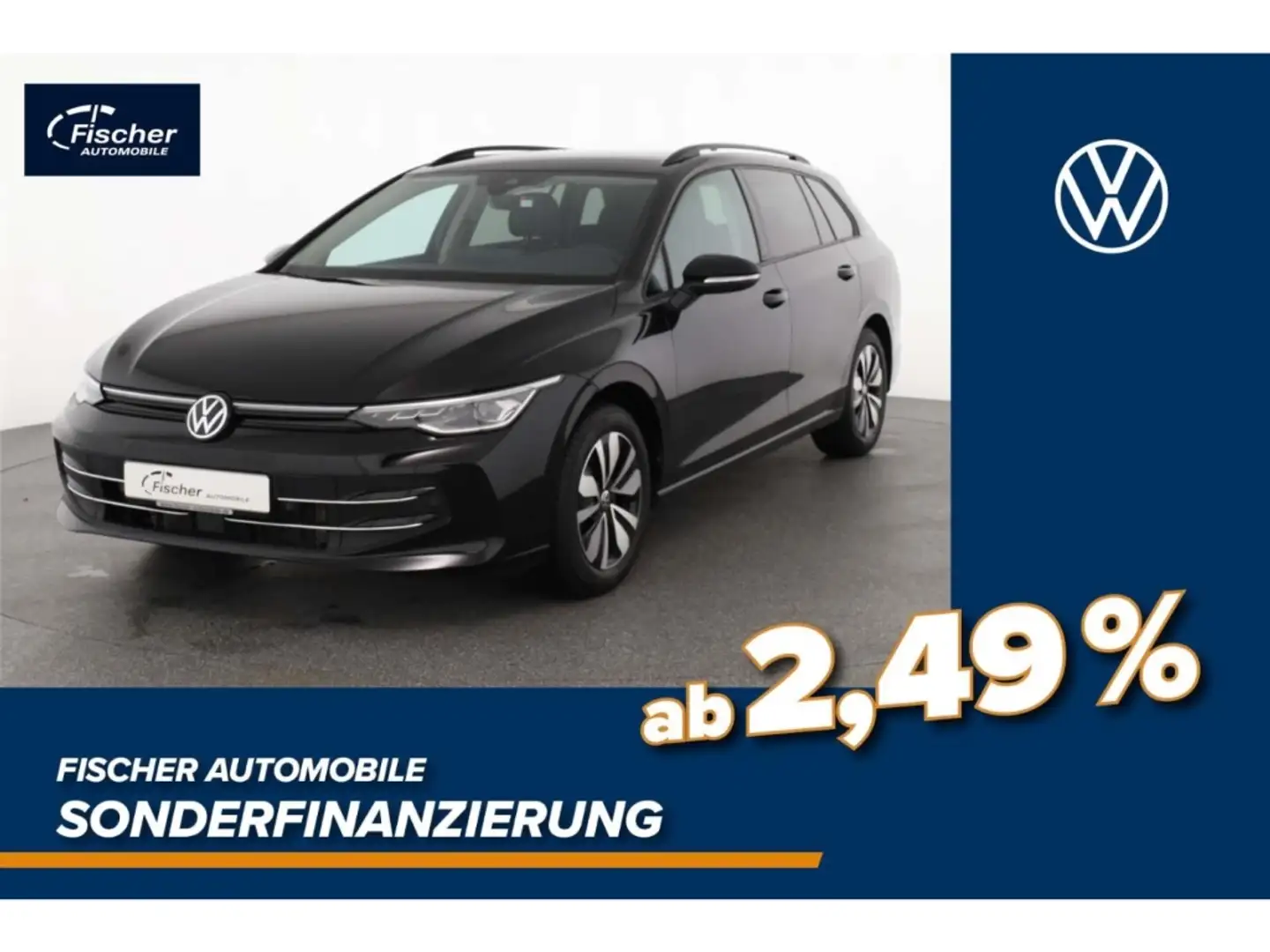 Volkswagen Golf Variant 1.5 TSI GOAL 6-Gg. AHK/LED/NAV/RFK Schwarz - 1