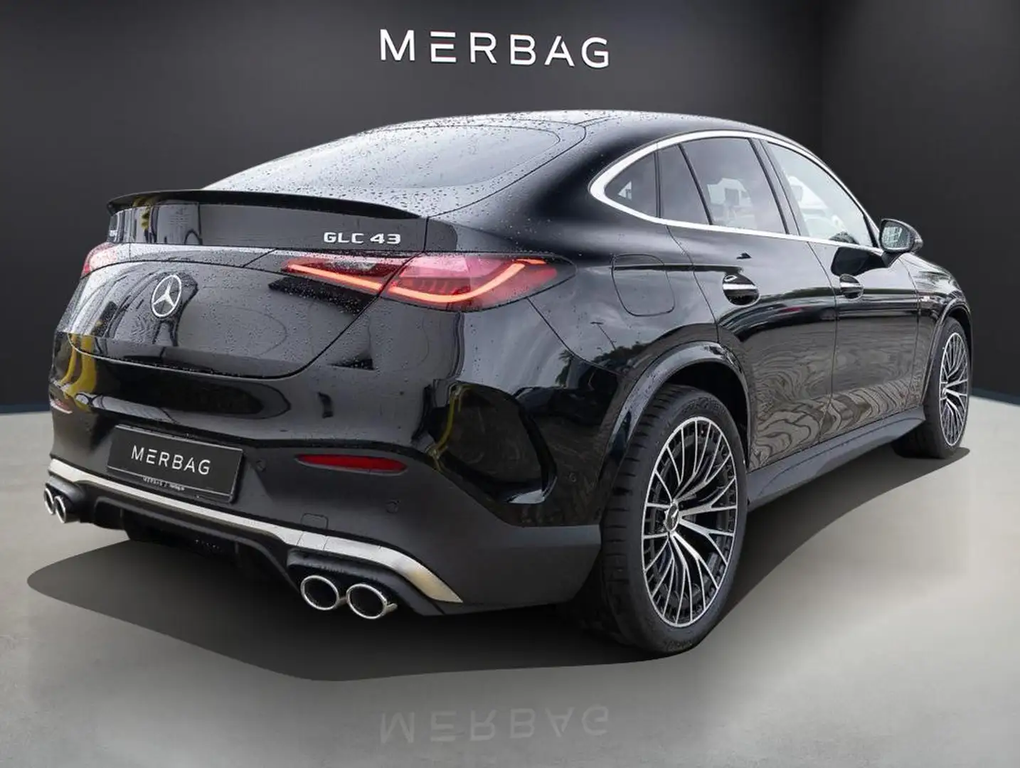 Mercedes-Benz GLC 43 AMG AMG GLC 43 4MATIC Coupé ACC AHK LED Navi Pano SD Schwarz - 2