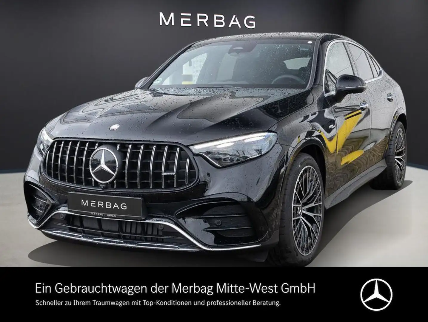 Mercedes-Benz GLC 43 AMG AMG GLC 43 4MATIC Coupé ACC AHK LED Navi Pano SD Schwarz - 1
