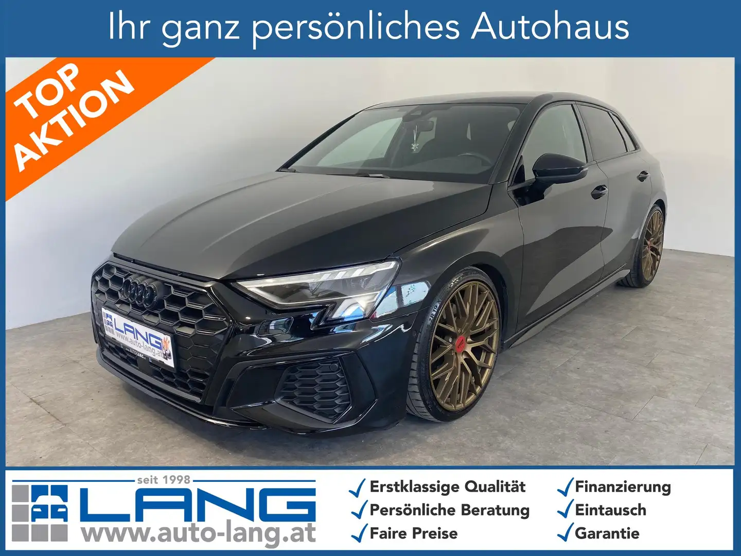 Audi A3 Sportback 35 2.0 TDI S-line LED*NAVI*SITZHEIZUN... Schwarz - 1