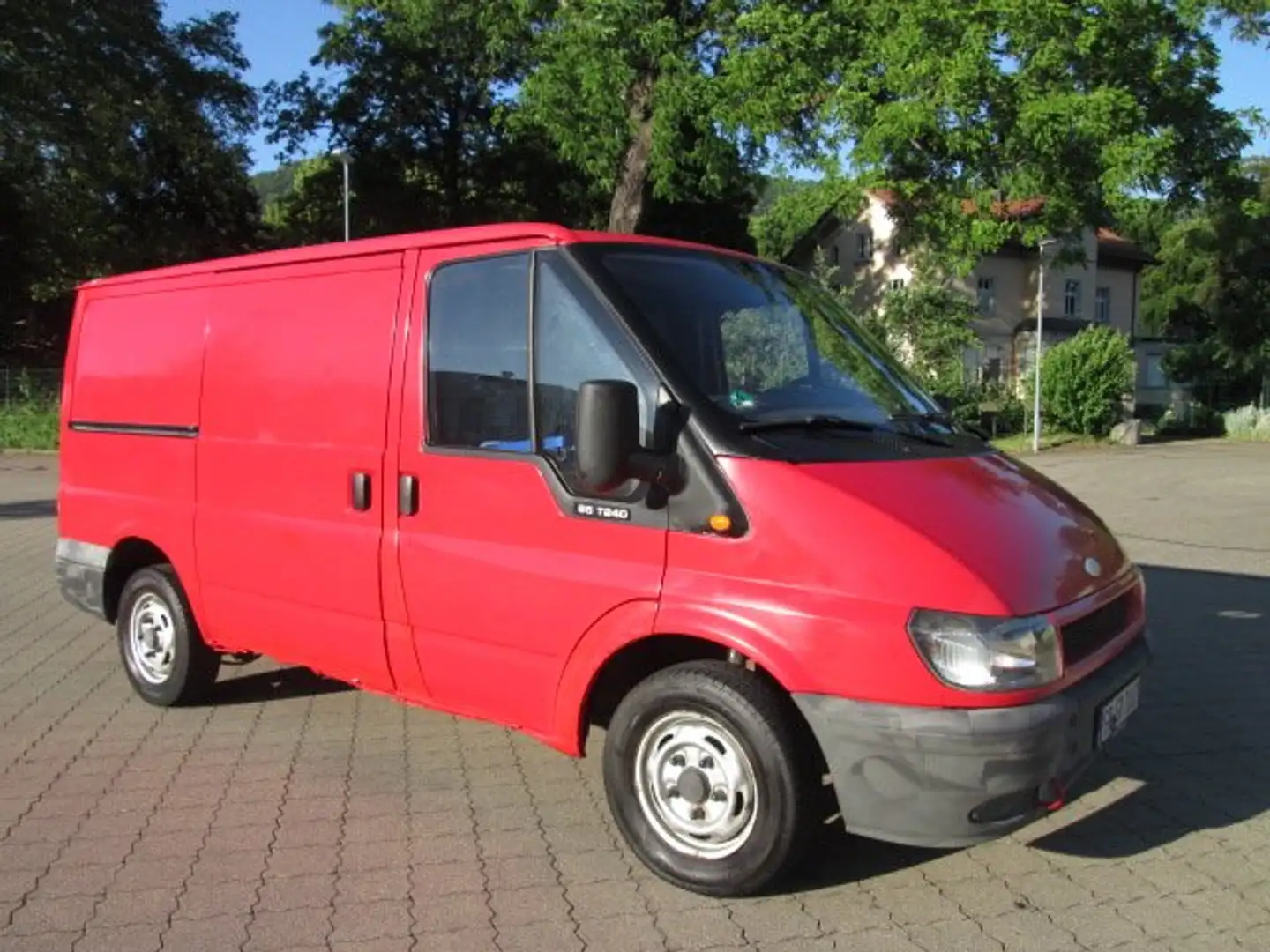 Ford Transit 280 K TDE Lkw+1.HAND+DIESEL+3-SITZER+AHK Rouge - 2