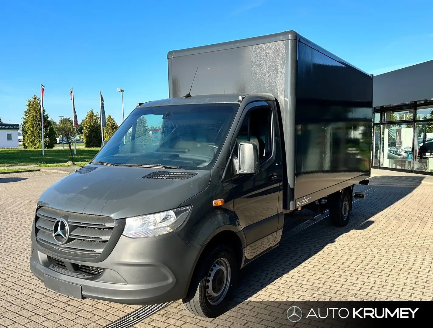Mercedes-Benz Sprinter 316 CDI Tempomat+Schwingsitz+Dhollandia Gris - 2