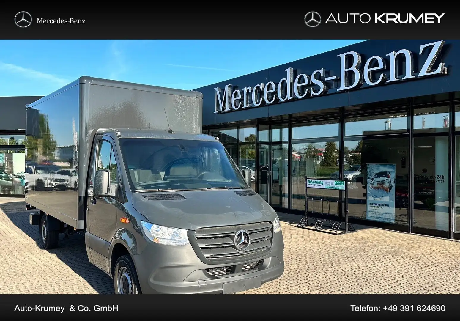 Mercedes-Benz Sprinter 316 CDI Tempomat+Schwingsitz+Dhollandia Gris - 1