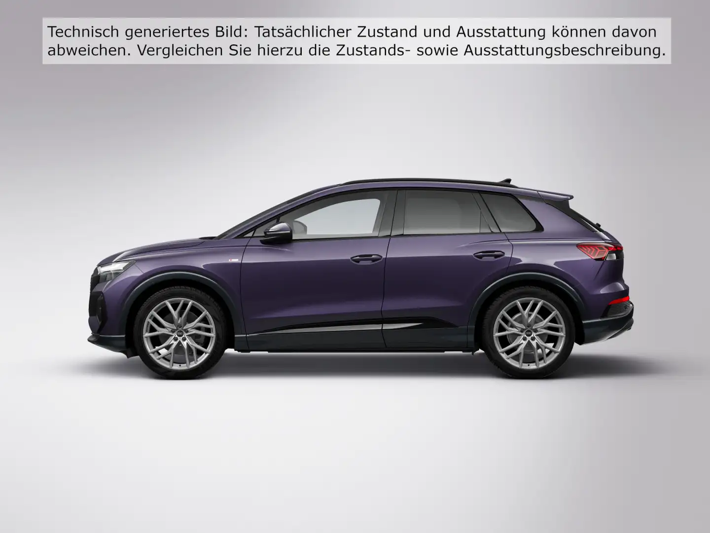 Audi Q4 e-tron 45 *Optik Schwarz*Pano*Kamera*Navi+*AC Violett - 2