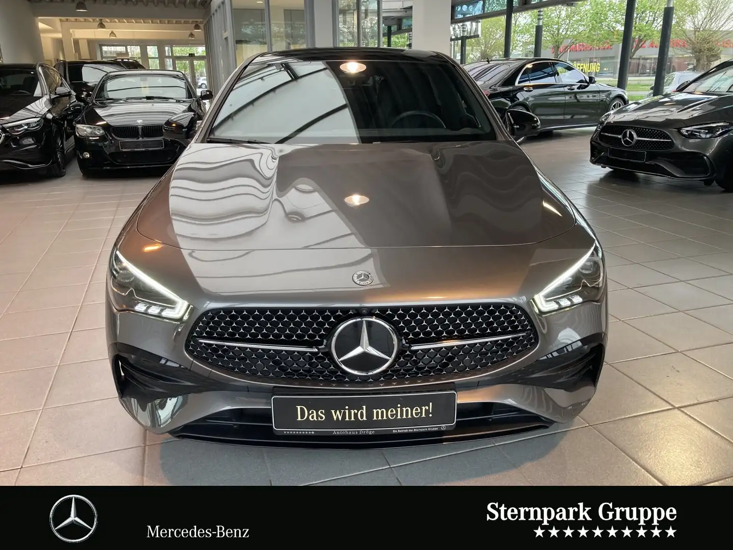 Mercedes-Benz CLA 220 CLA 220d SB AMG Pano*HuD*Burm*360*Memo*Winter*19 Šedá - 2