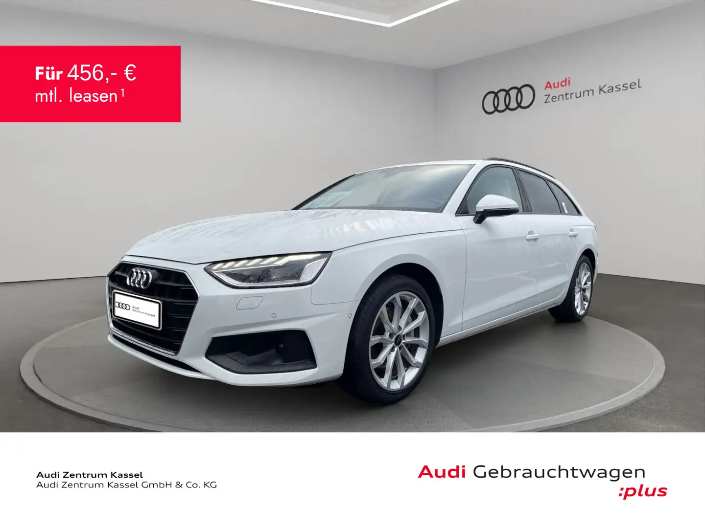 Audi A4 40 TFSI Matrix AHK Navi Carplay 360° Weiß - 1
