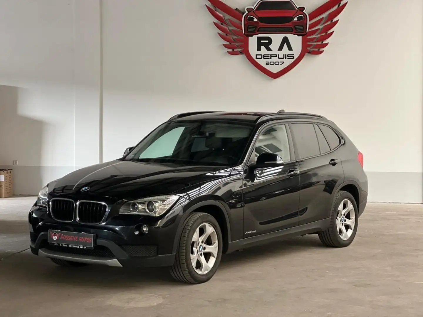 BMW X1 18D 143 CH XDRIVE Zwart - 2
