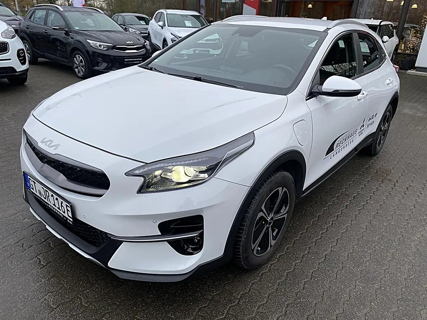 Kia XCeed 1.6 PHEV DCT SPIRIT AHK TECHNIK Klima Navi Blanc - 2