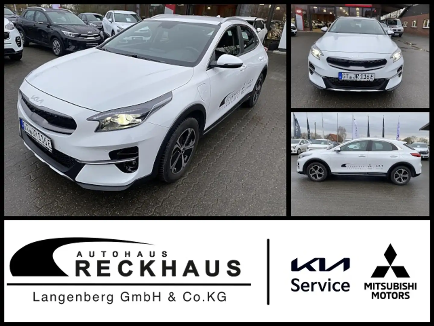 Kia XCeed 1.6 PHEV DCT SPIRIT AHK TECHNIK Klima Navi Blanc - 1
