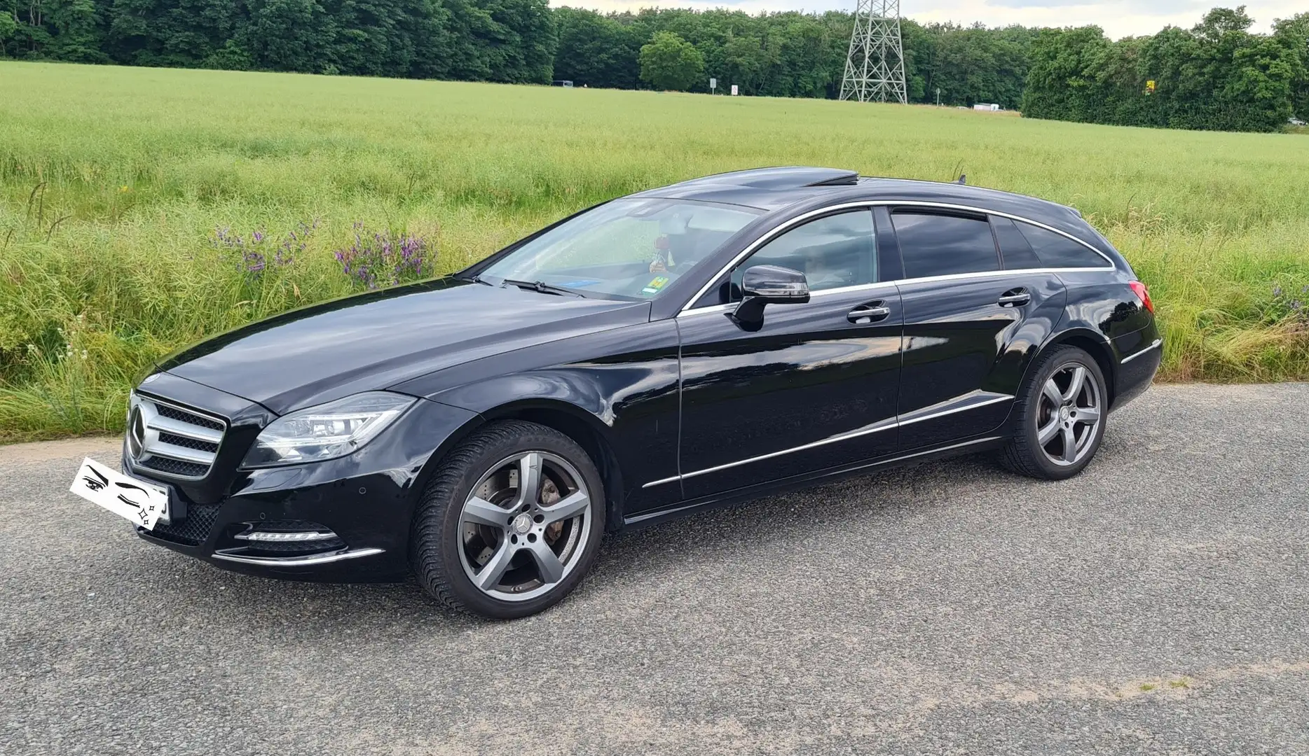 Mercedes-Benz CLS 350 Shooting Brake CDI 7G-TRONIC Schwarz - 2