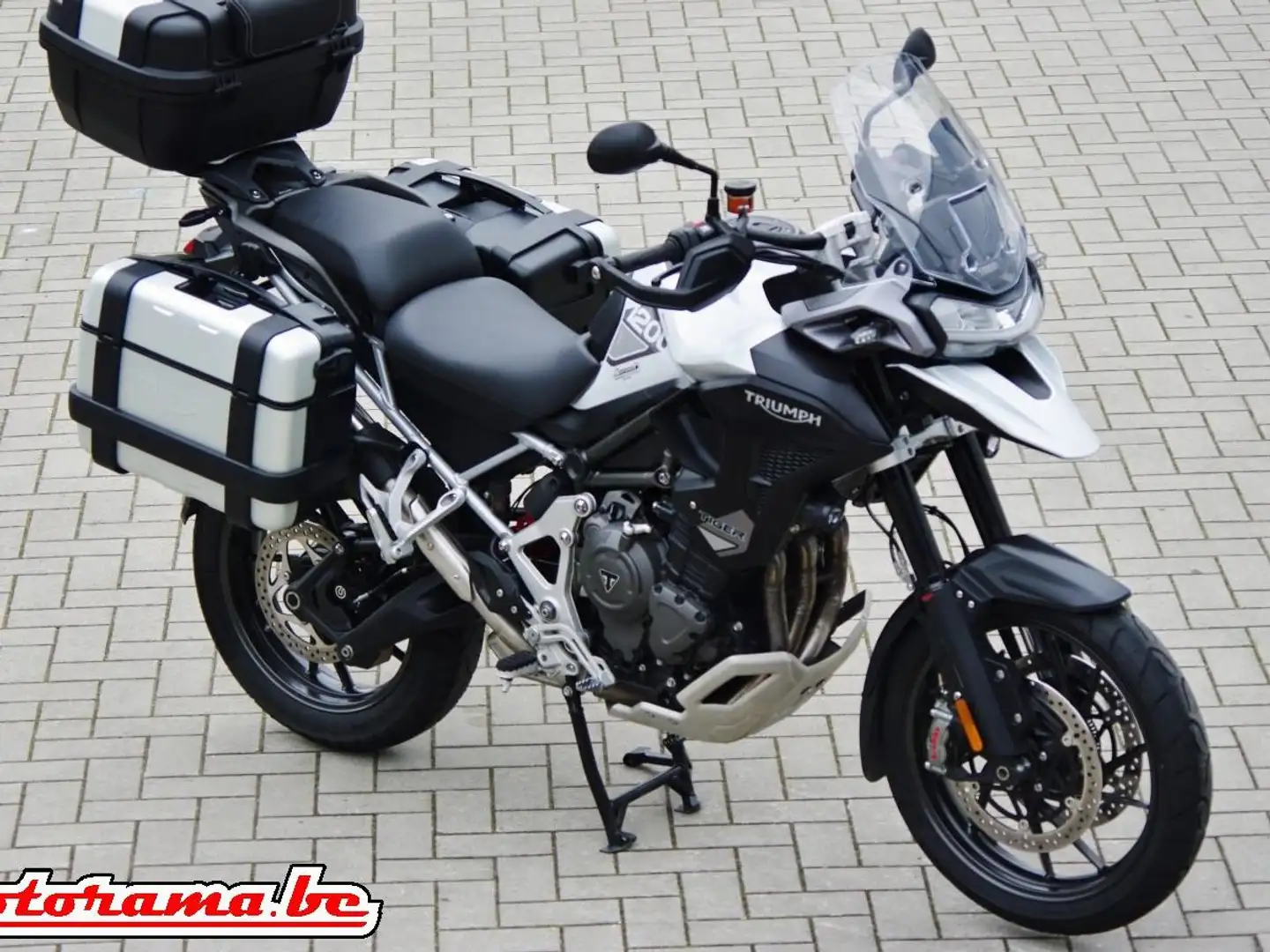 Triumph Tiger 1200 GT Pro Blanc - 1