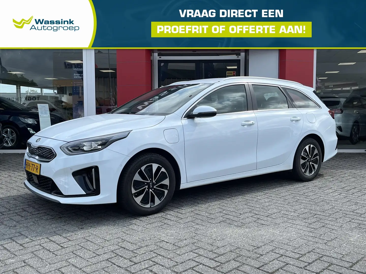 Kia Ceed SW / cee'd SW 1.6 GDI Plug in 141pk DynamicPlusLine | Elektrisch Wit - 1