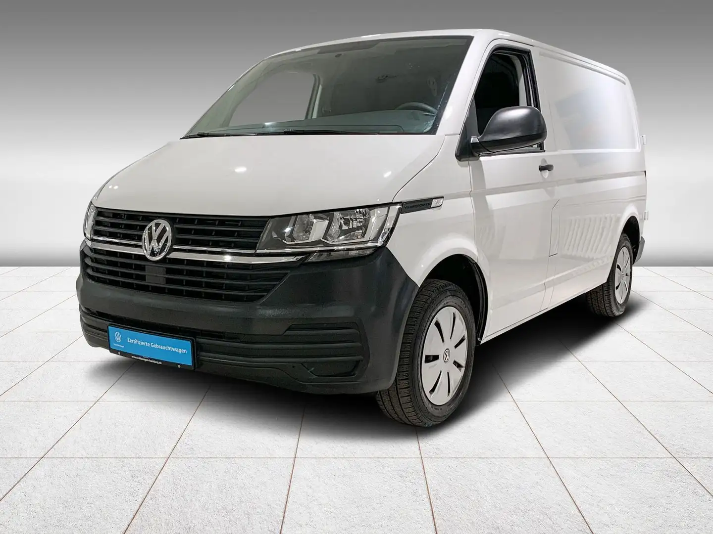 Volkswagen T6.1 Transporter T6.1 Kasten 2.0 TDI Klima Sitzhzg Parkpilot Weiß - 2