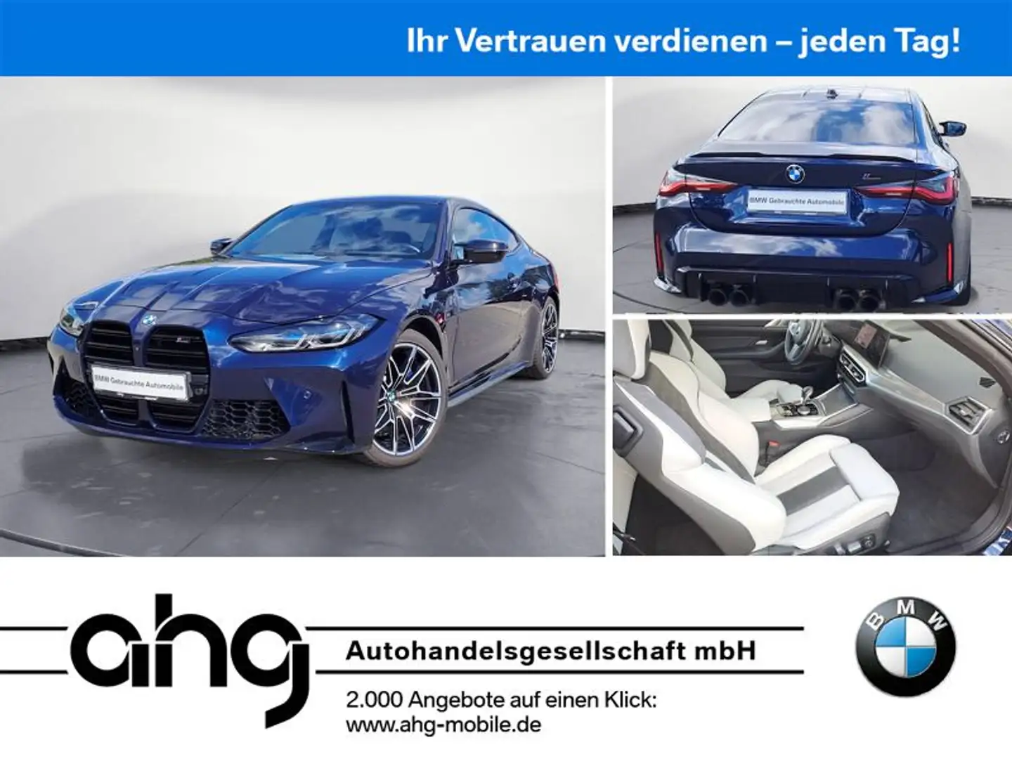BMW M4 Competition M xDrive M Driver's Package Laser Azul - 1