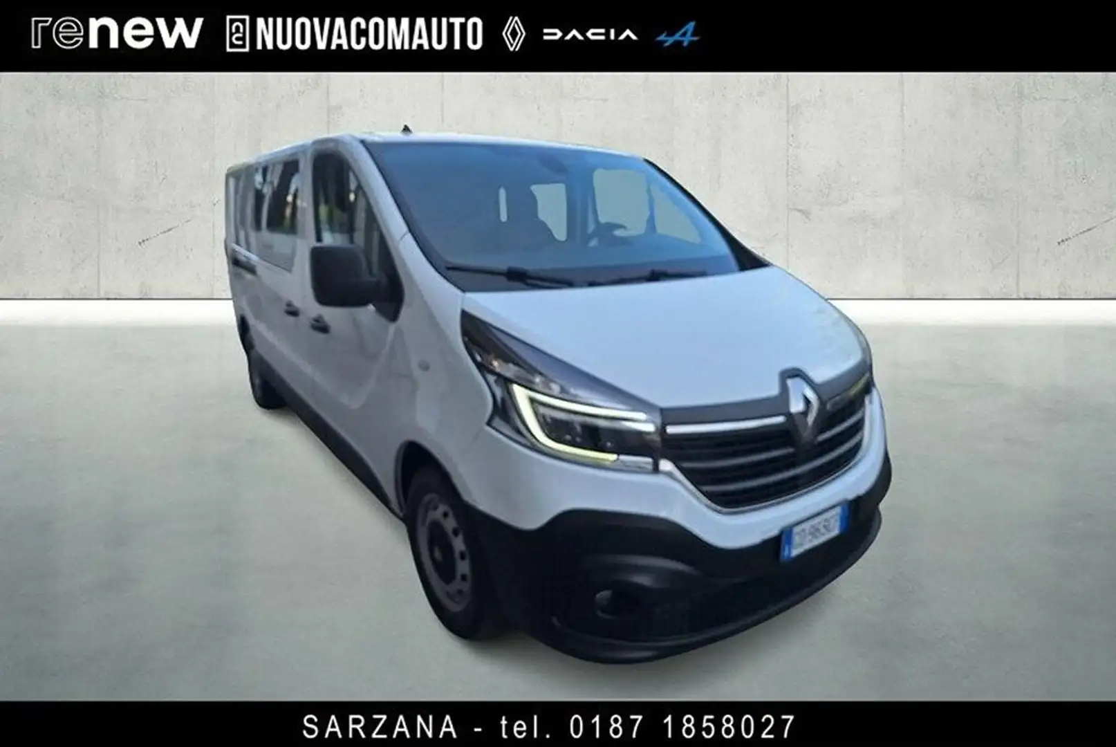 Renault Trafic T29 2.0 dci 120cv L2H1 Ice d.cab. E6d-temp Білий - 2