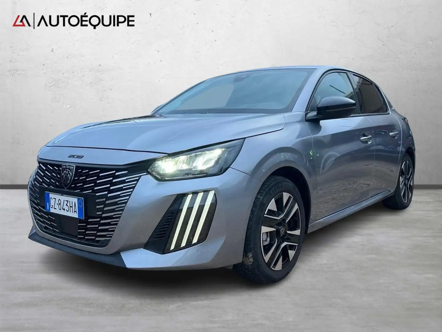 Peugeot 208 II 2023 1.2 puretech Allure s&s 100cv Gris - 1