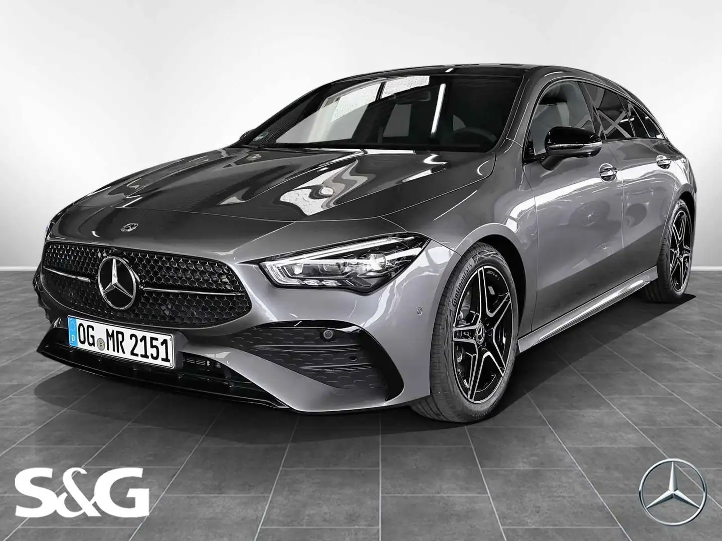 Mercedes-Benz CLA 200 AMG 360°+M-LED+Pano+Distr Grau - 1