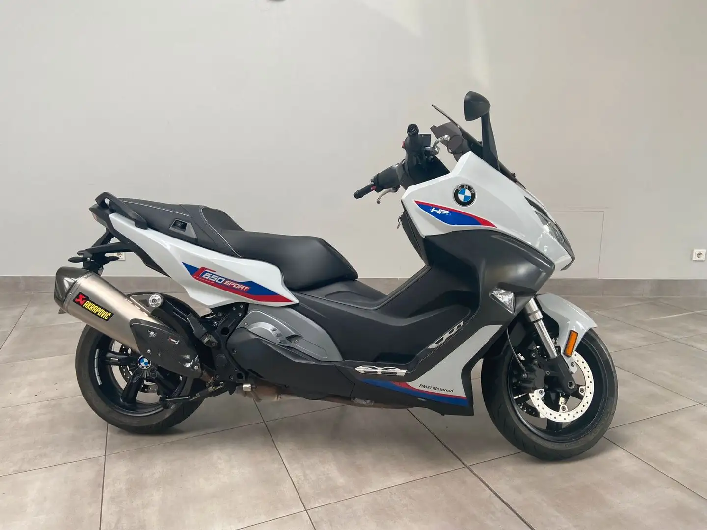 BMW C 650 Sport ABS Sitz-/und Griffheizung Akrapovic Beyaz - 1