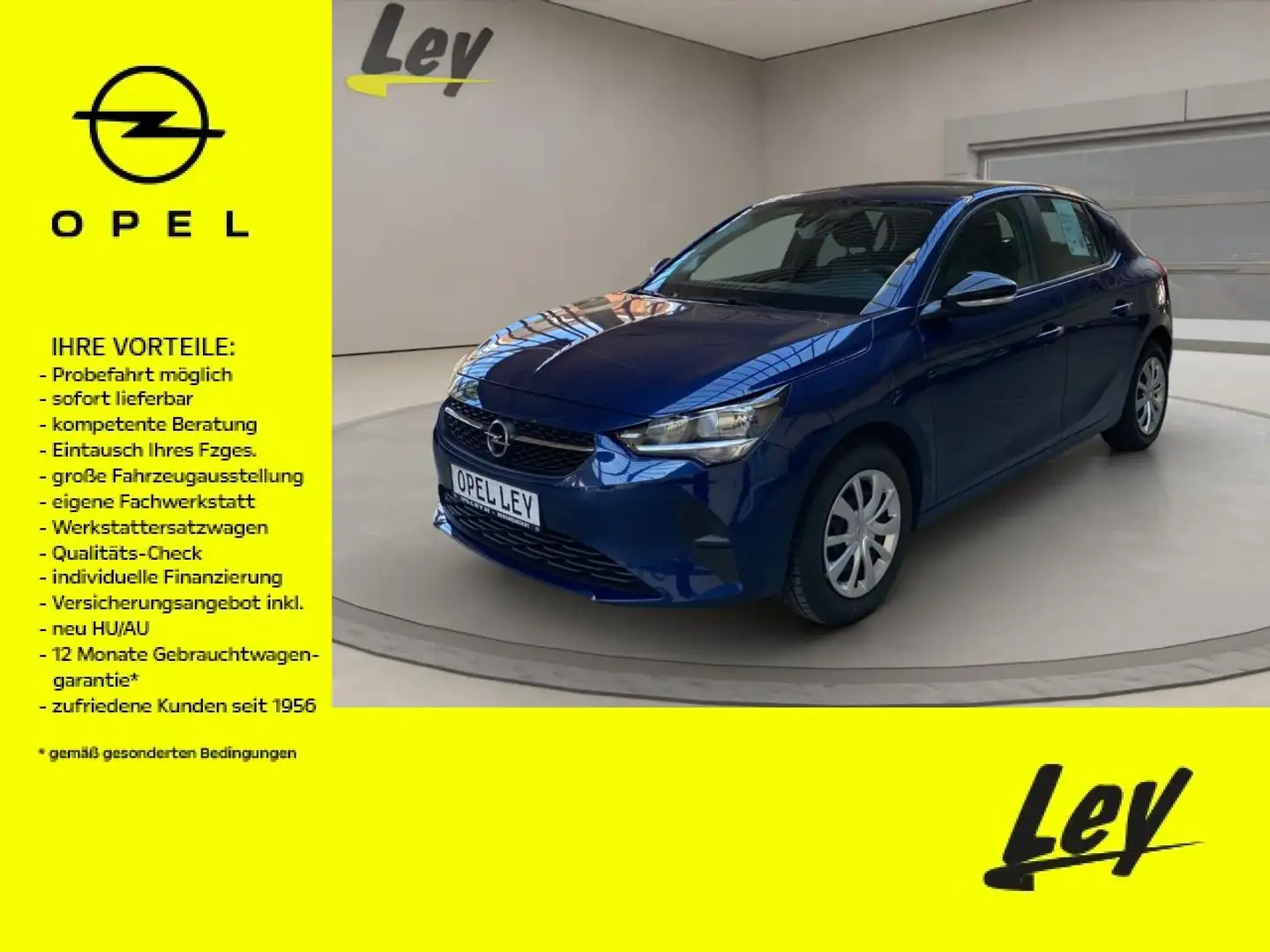 Opel Corsa Edition Blau - 1