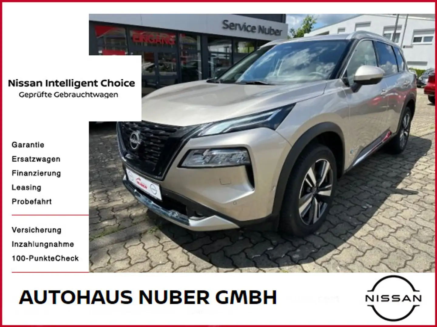 Nissan X-Trail 1,5VC-T e-Power e-4orce Tekna Beige - 1