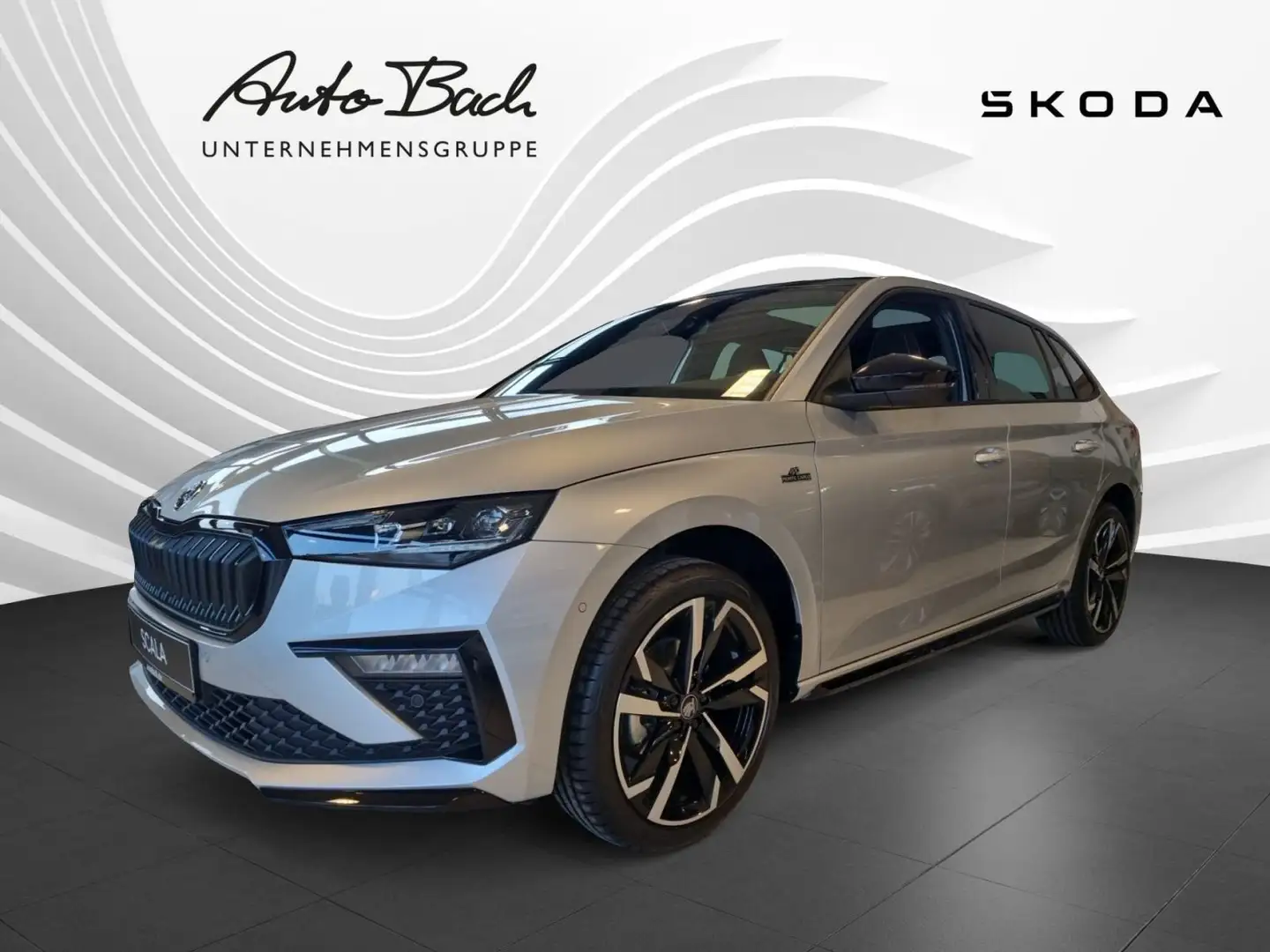 Skoda Scala 1.0TSI Monte Carlo DSG LED Panorama ACC Silber - 1