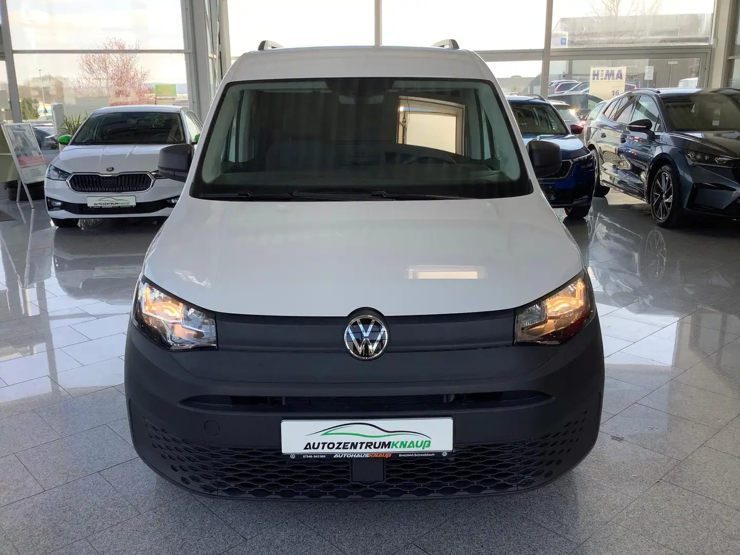 Volkswagen Caddy Cargo Maxi 2.0TDI EcoProfi Navi R-Kam Kasten SHZ D Weiß - 2