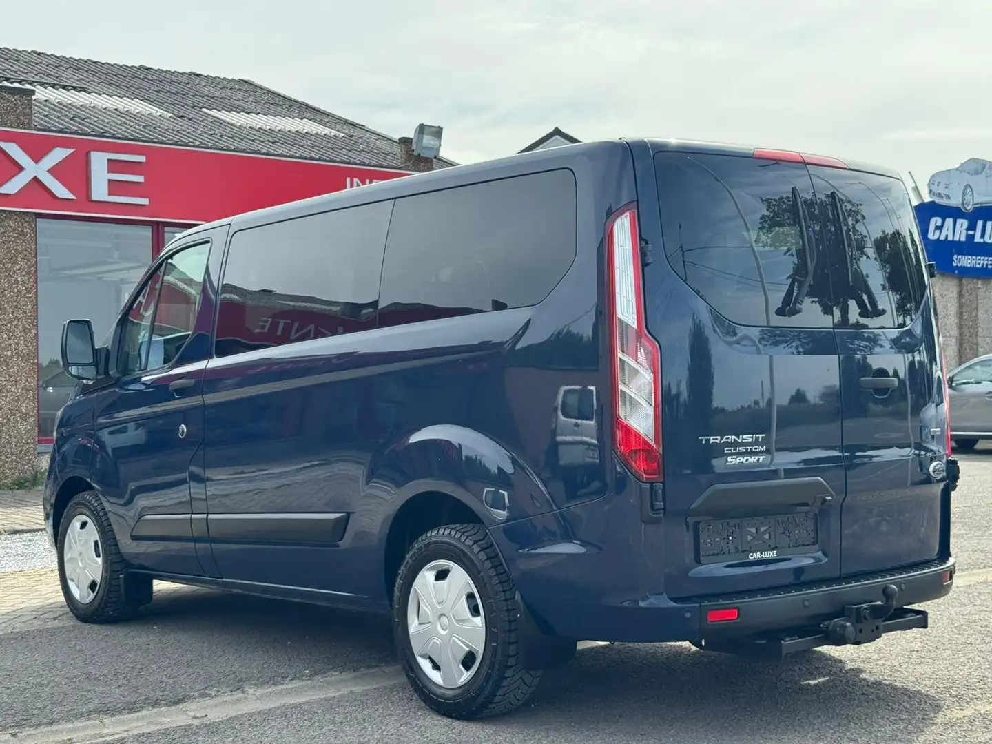 Ford Transit Custom 2.O TDCI   9 PLACES  GPS LED CAMERA Bleu - 2