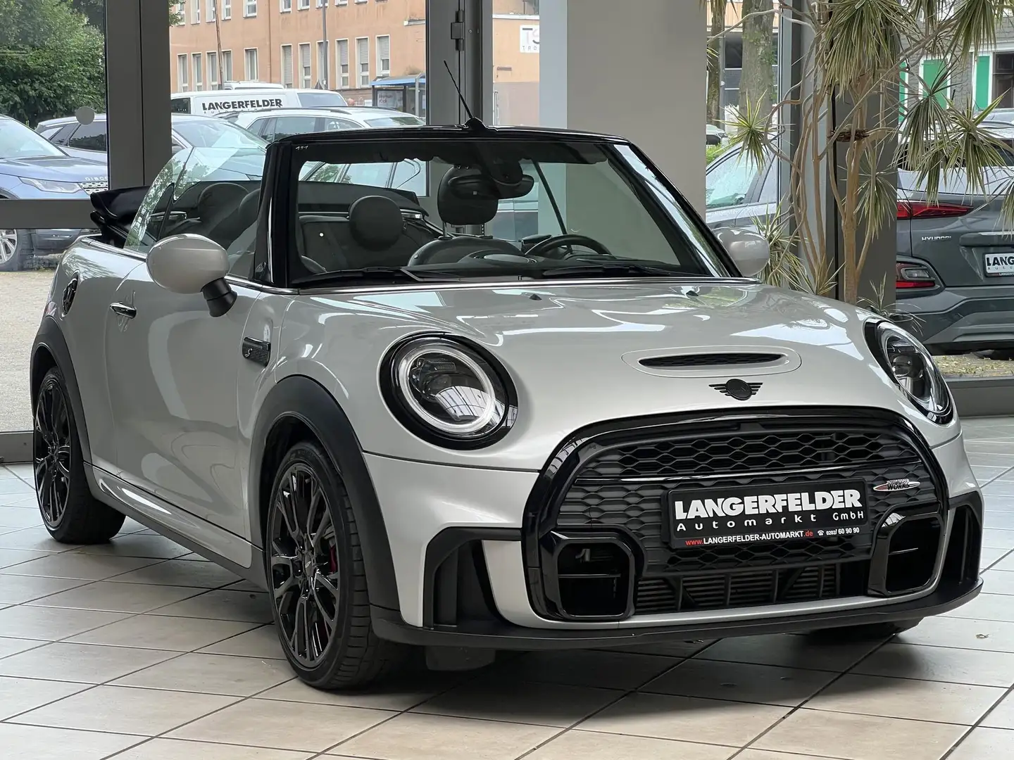 MINI Cooper S Cabrio Cooper S Cabrio JCW Trim*ACC*HUD*MY LEDER*LHZ*RFK* Сірий - 2