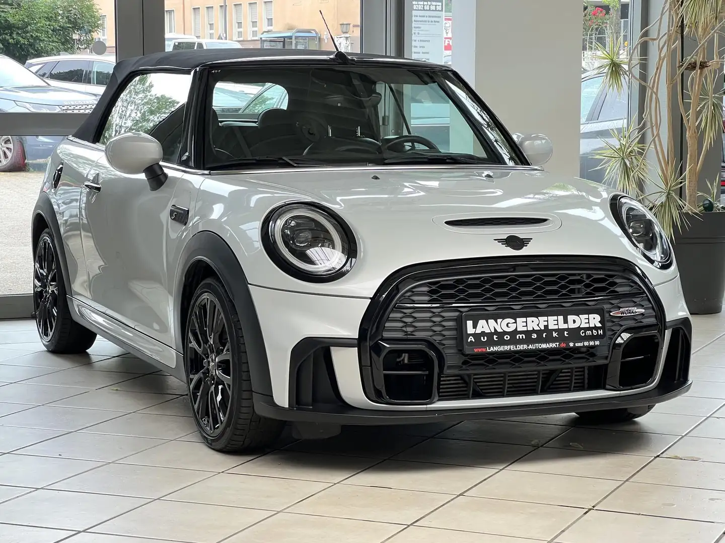 MINI Cooper S Cabrio Cooper S Cabrio JCW Trim*ACC*HUD*MY LEDER*LHZ*RFK* Сірий - 1