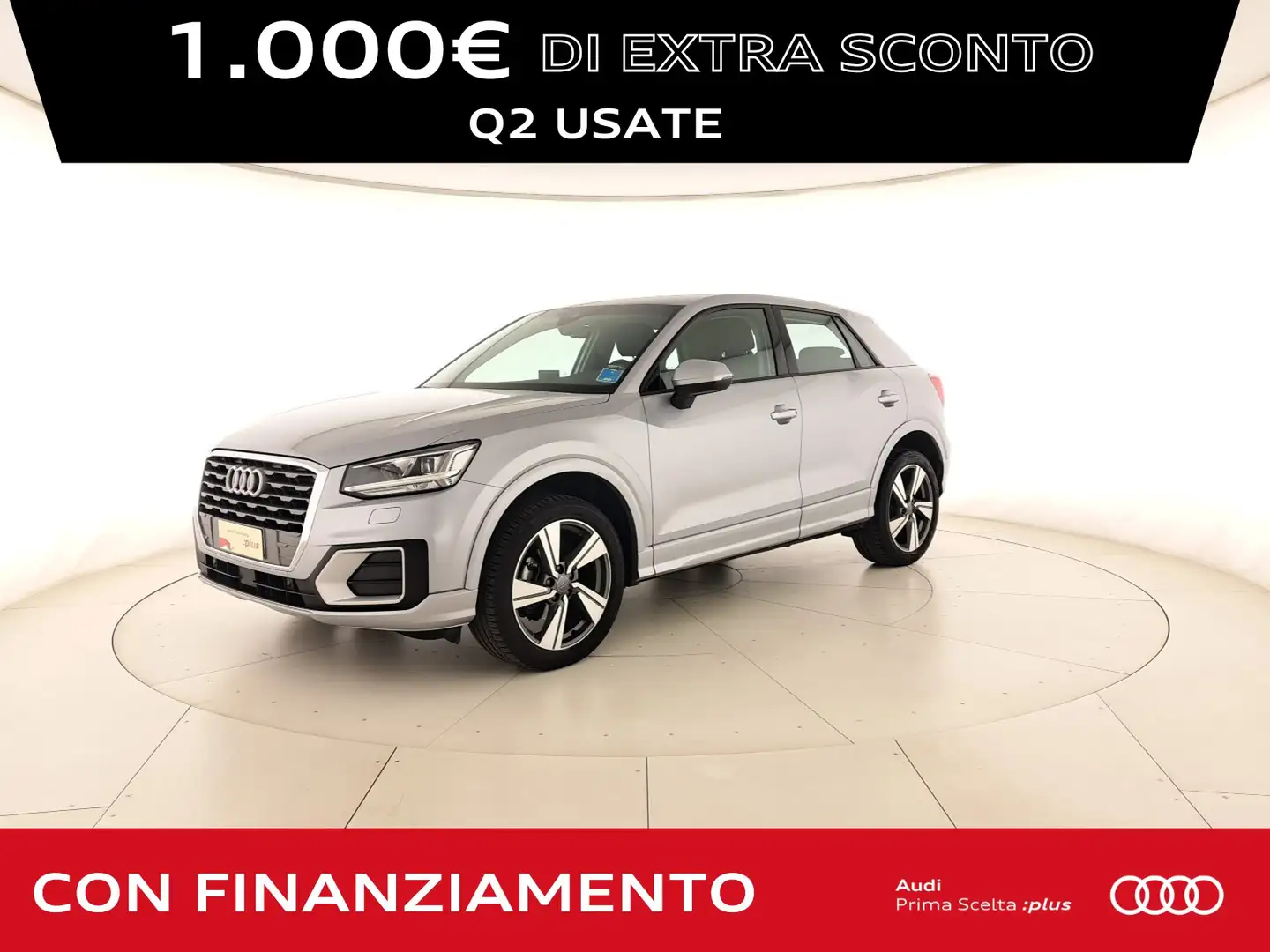 Audi Q2 35 1.5 tfsi admired s-tronic my20 Argento - 1
