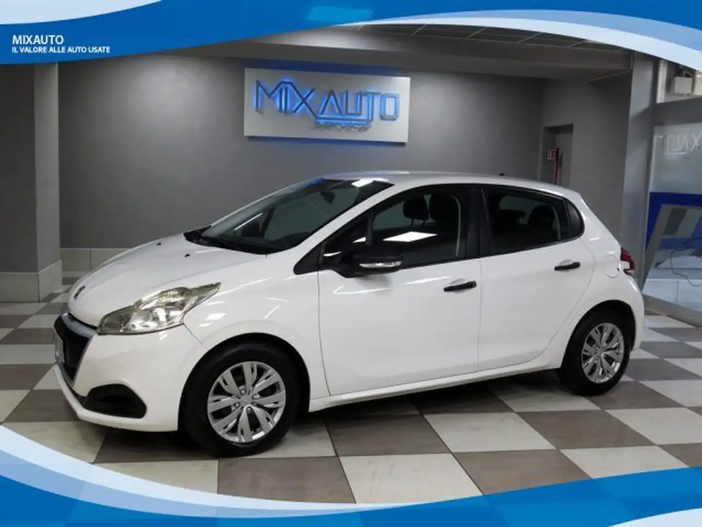 Peugeot 208 1.6 BlueHDI 75cv Access EU6 Weiß - 1