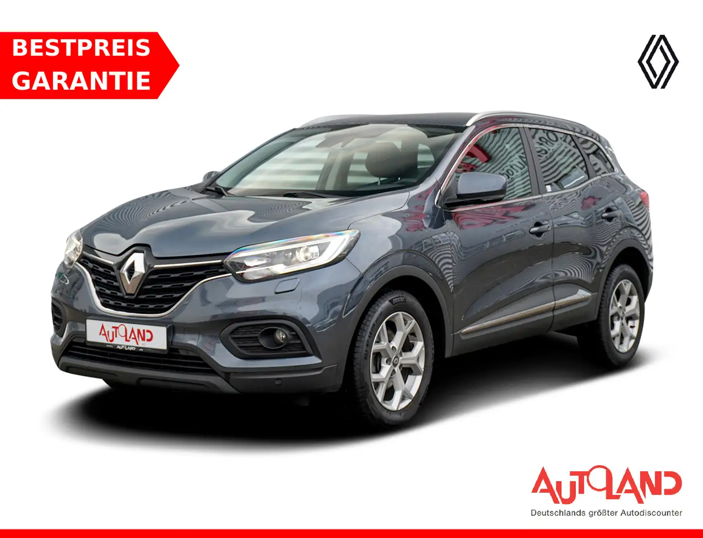 Renault Kadjar 1.3 TCE Business Edition LED Navi PDC USB Grau - 1